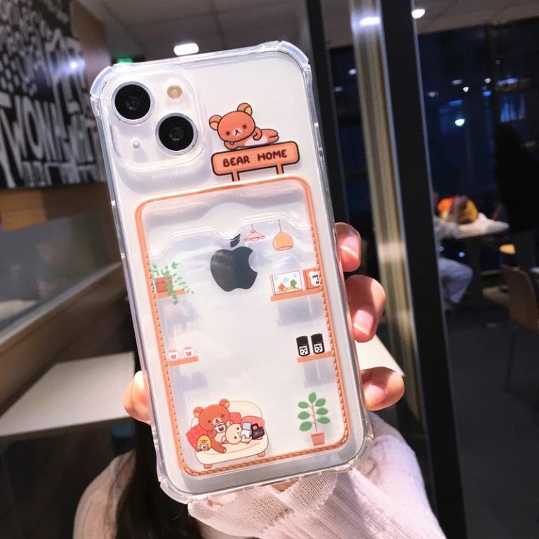 Kawaii Case With Card Holder FinishifyStore