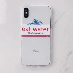 Eat Water iPhone X Case - FinishifyStore