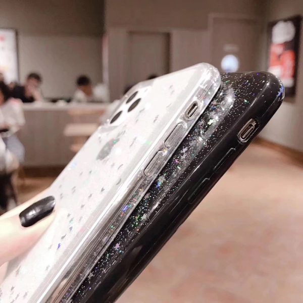 Glitter Stars iPhone 13 Pro Max Case