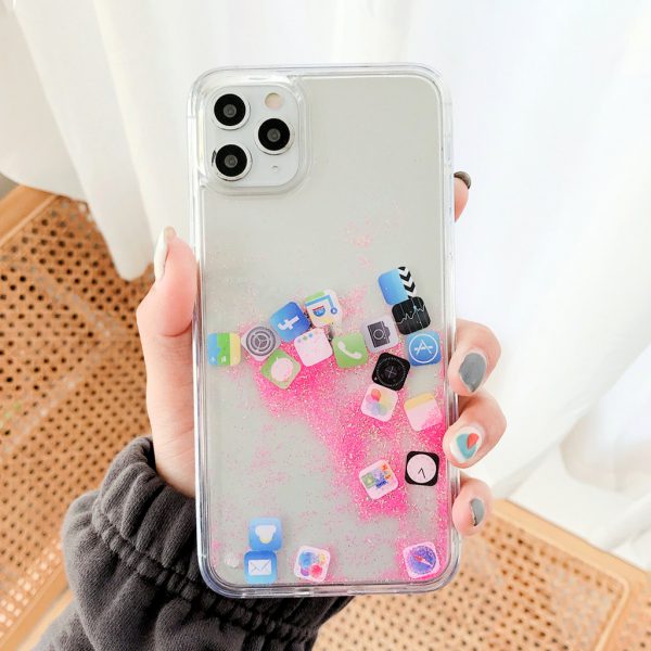 Pink Glitter iPhone 11 Pro Max Case - FinishifyStore