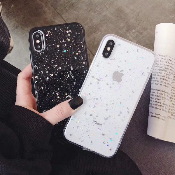 Glitter Stars iPhone XR Case