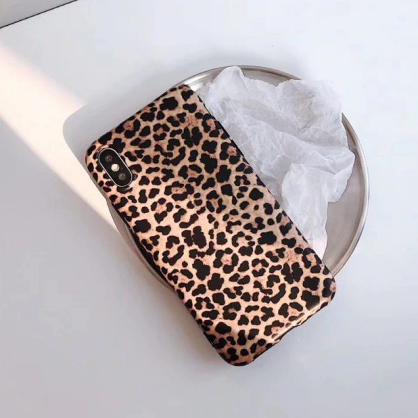 Brown Leopard iPhone Xs Case - FinishifyStore
