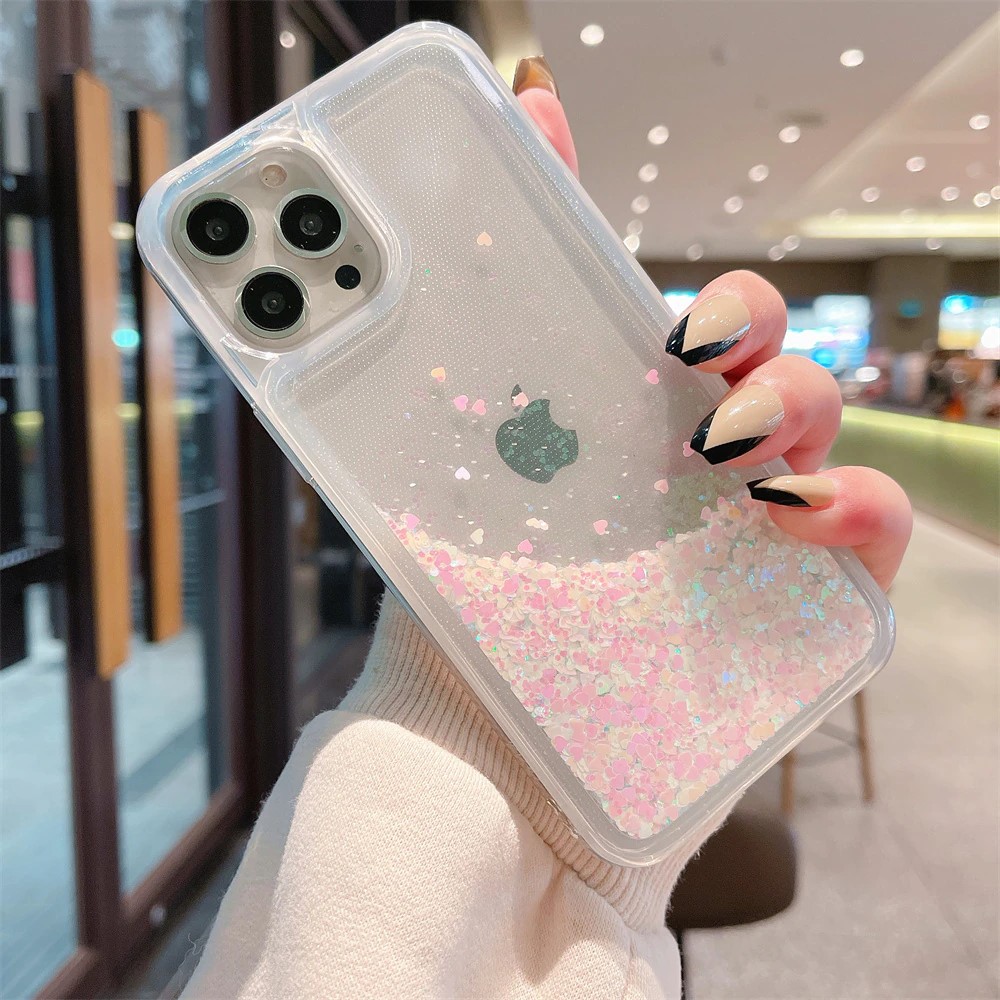 Liquid Glitter iPhone XR Case