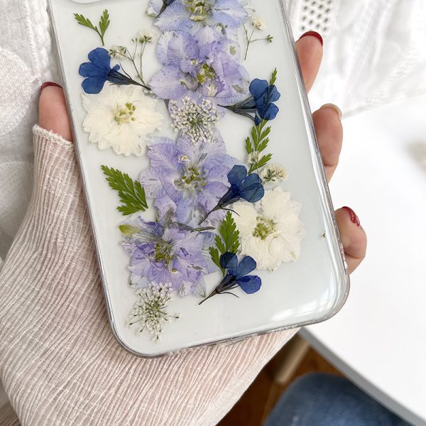Dried Purple Flowers iPhone 13 Case