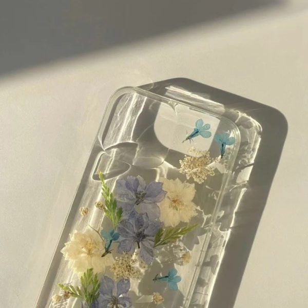Purple Dried Flowers iPhone 12 Pro Max Case