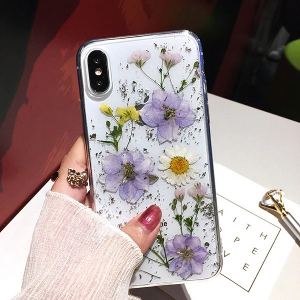 Pressed Dried Flowers Case - FinishifyStore