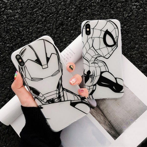 IronMan & SpiderMan iPhone Case | FinishifyStore