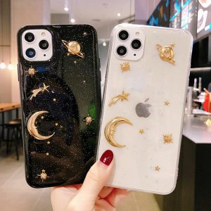 Moon & Stars iPhone Case - FinishifyStore