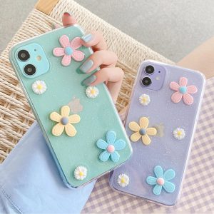 Glitter Daisies iPhone 12 Case - FinishifyStore