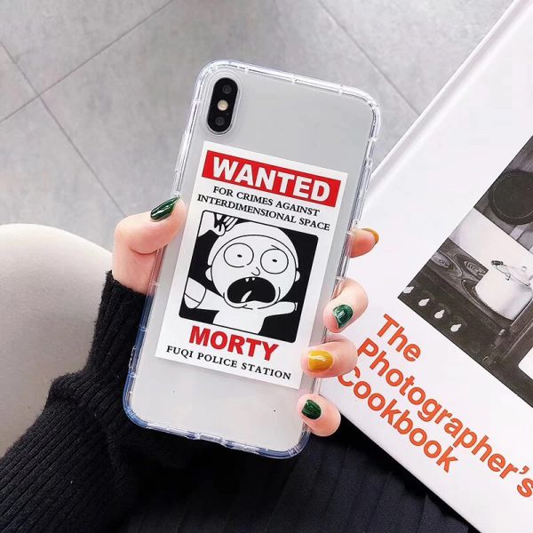 rick and morty iphone xr case