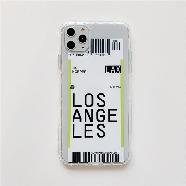 Boarding Pass Print iPhone 12 Pro Max Case - FinishifyStore