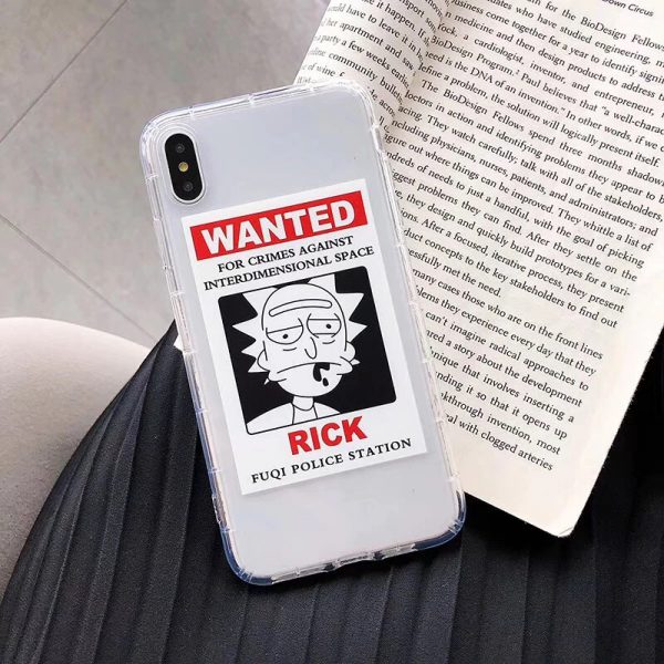 rick and morty iphone x case