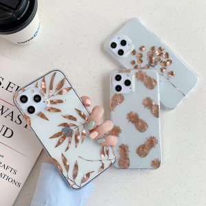 Golden Leaves iPhone Cases