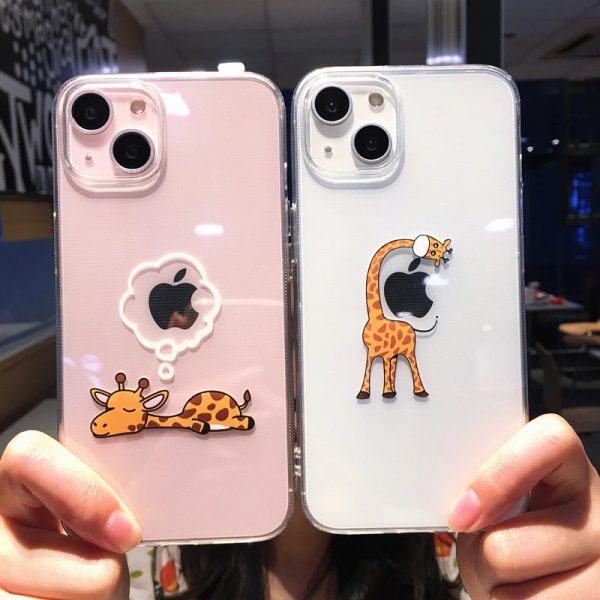 funny giraffe iphone 13 case - finishifystore