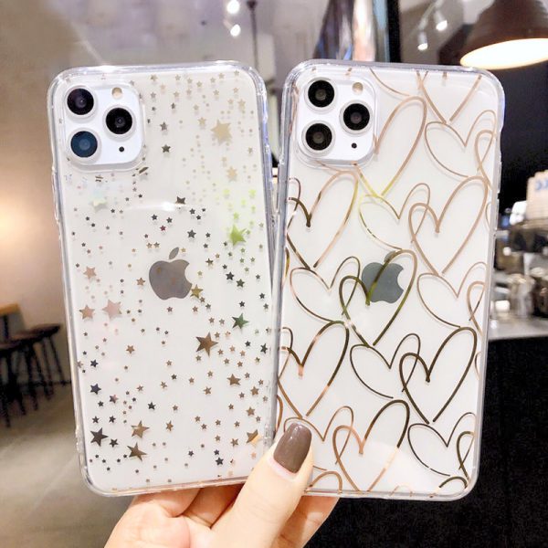 iphone 16 phone case clear with design