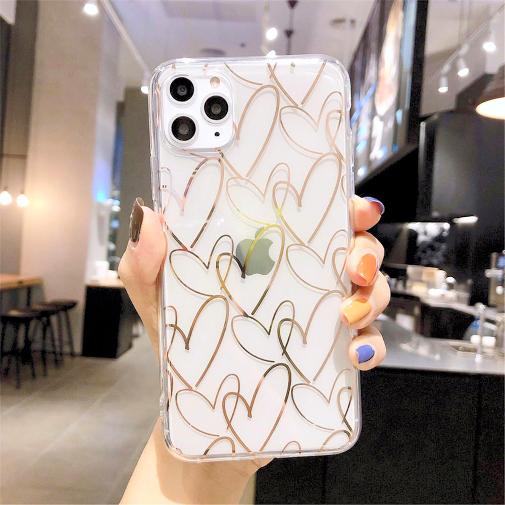 iphone 11 phone case clear with design