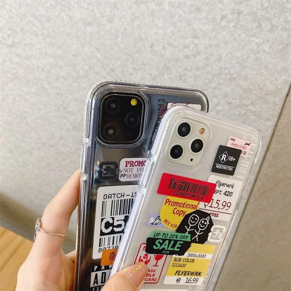 Sticker on iPhone case - finishifystore