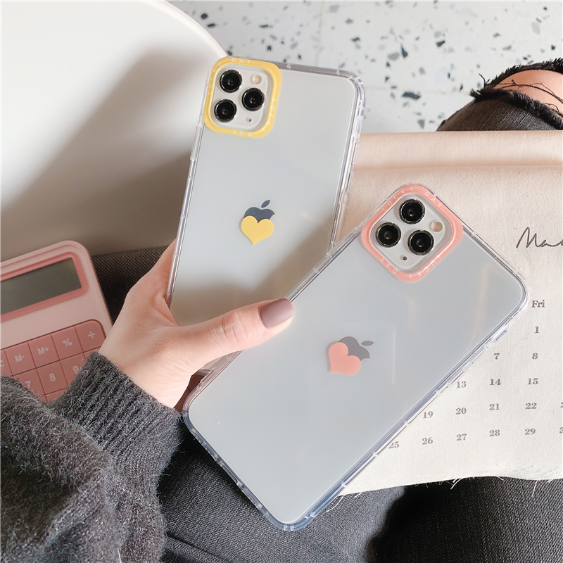 Clear heart iPhone Case FinishifyStore