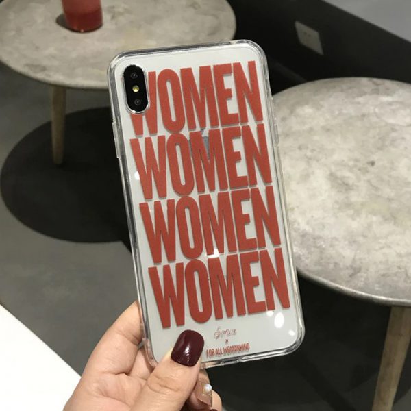 Women Print iPhone X Case