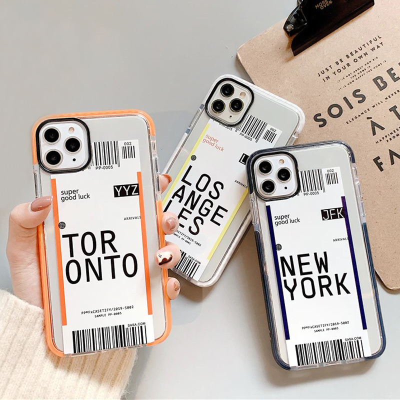 Boarding Pass iPhone Cases