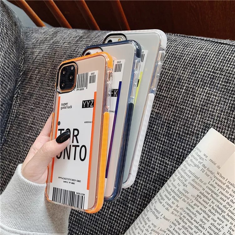 Boarding Pass Phone Cases For iPhone