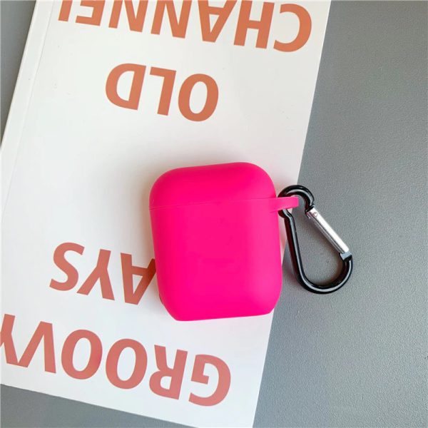 Bright Neon Pink AirPods Case