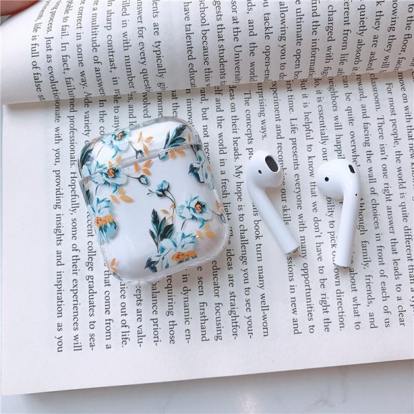 flowers AirPods case - finishifystore