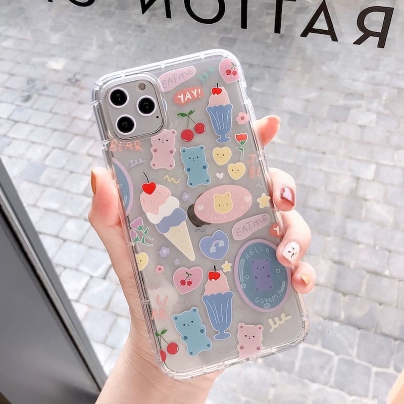 Stickers Clear iPhone Case | FINISHIFY