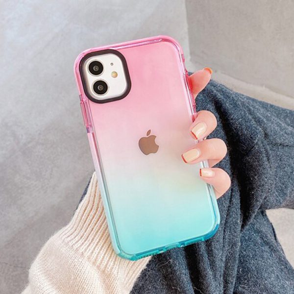 Gradient Clear iPhone 12 Case