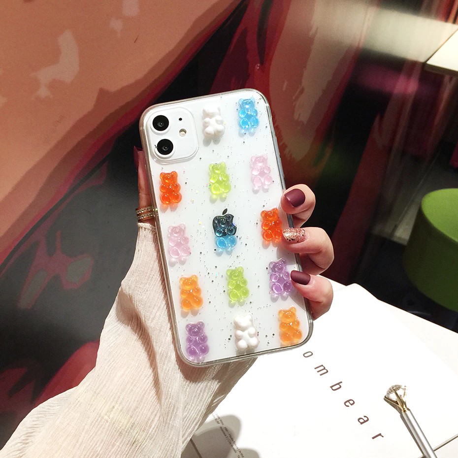 Colorful Gummy Bears iPhone 12 Case