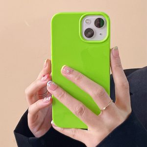 Green Neon iPhone Case