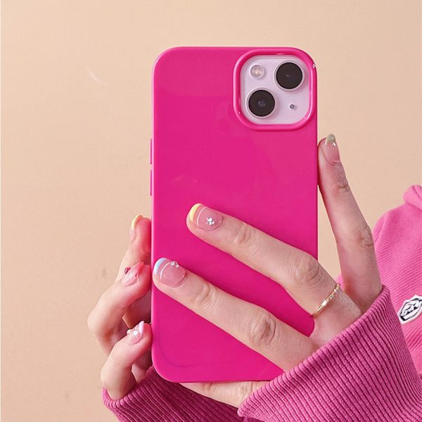 Pink Neon iPhone 13 Case