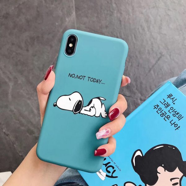 Snoopy Is Tired iPhone Xr Case - FinishifyStore