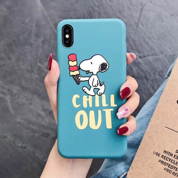 Snoopy Is Happy iPhone Xr Case - FinishifyStore