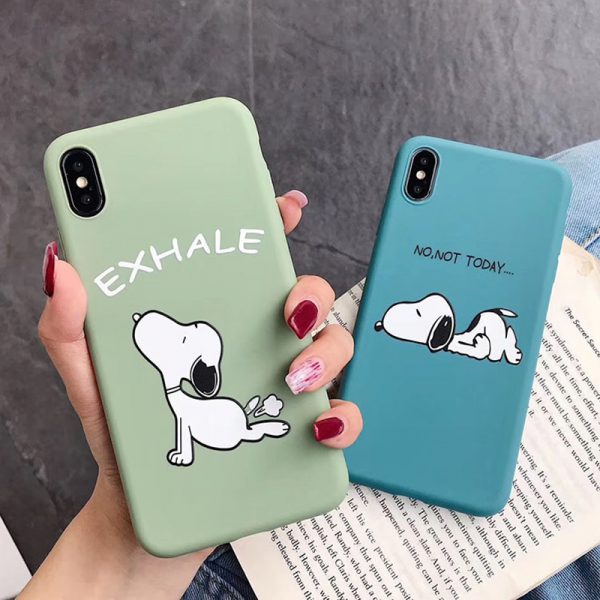 Snoopy Is Tired iPhone Case - FinishifyStore