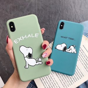 snoopy iPhone X case - finishifystore