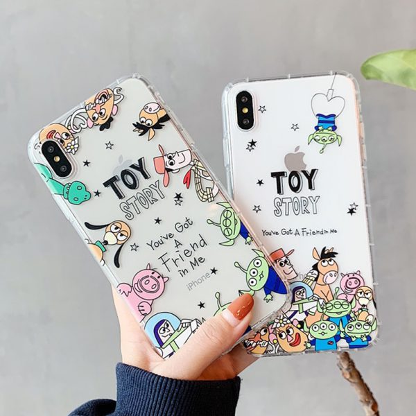 Toy Story Clear iPhone Xr Case - FinishifyStore