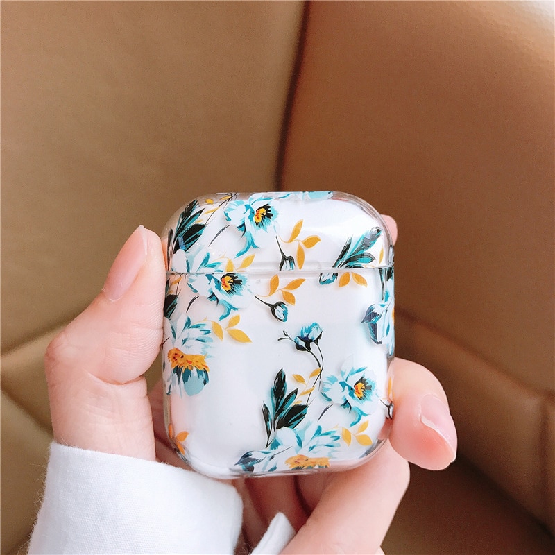 flowers airpods case - finishifystore