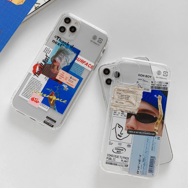 Magazine Collage iPhone Cases