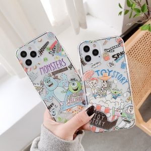 Monster University And Toy Story iPhone Case