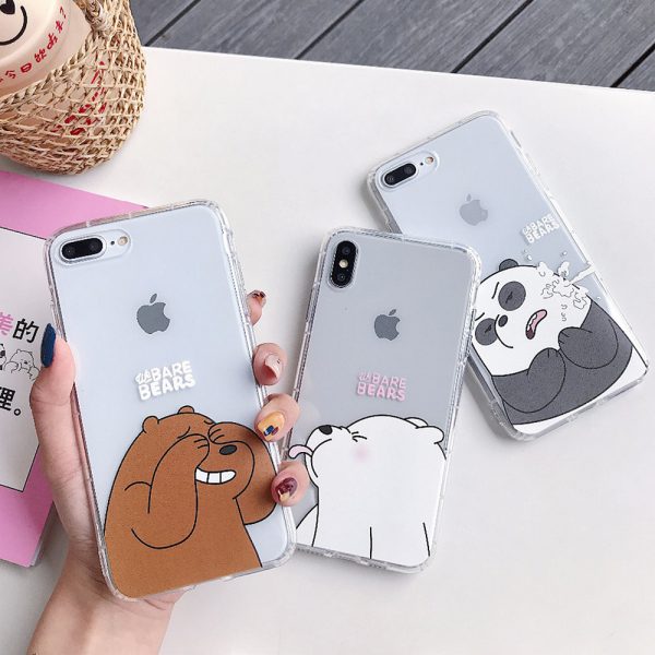 We Bare Bears iPhone 7 Plus Cases - FinishifyStore