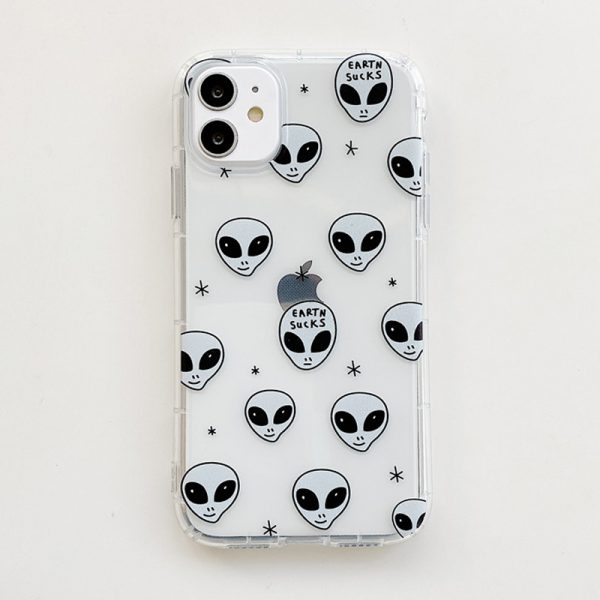 Alien Print iPhone Case - FinishifyStore
