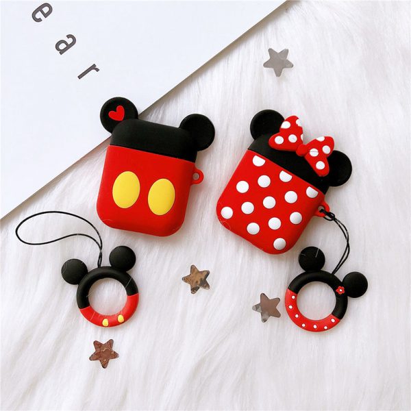 Cute Cartoon Funny Mickey Mouse Airpods Cases