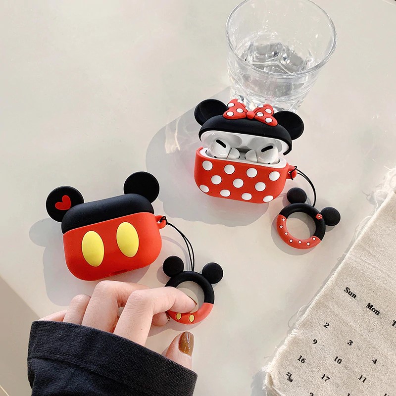 Cute Cartoon Mickey Mouse Airpods Pro Cases
