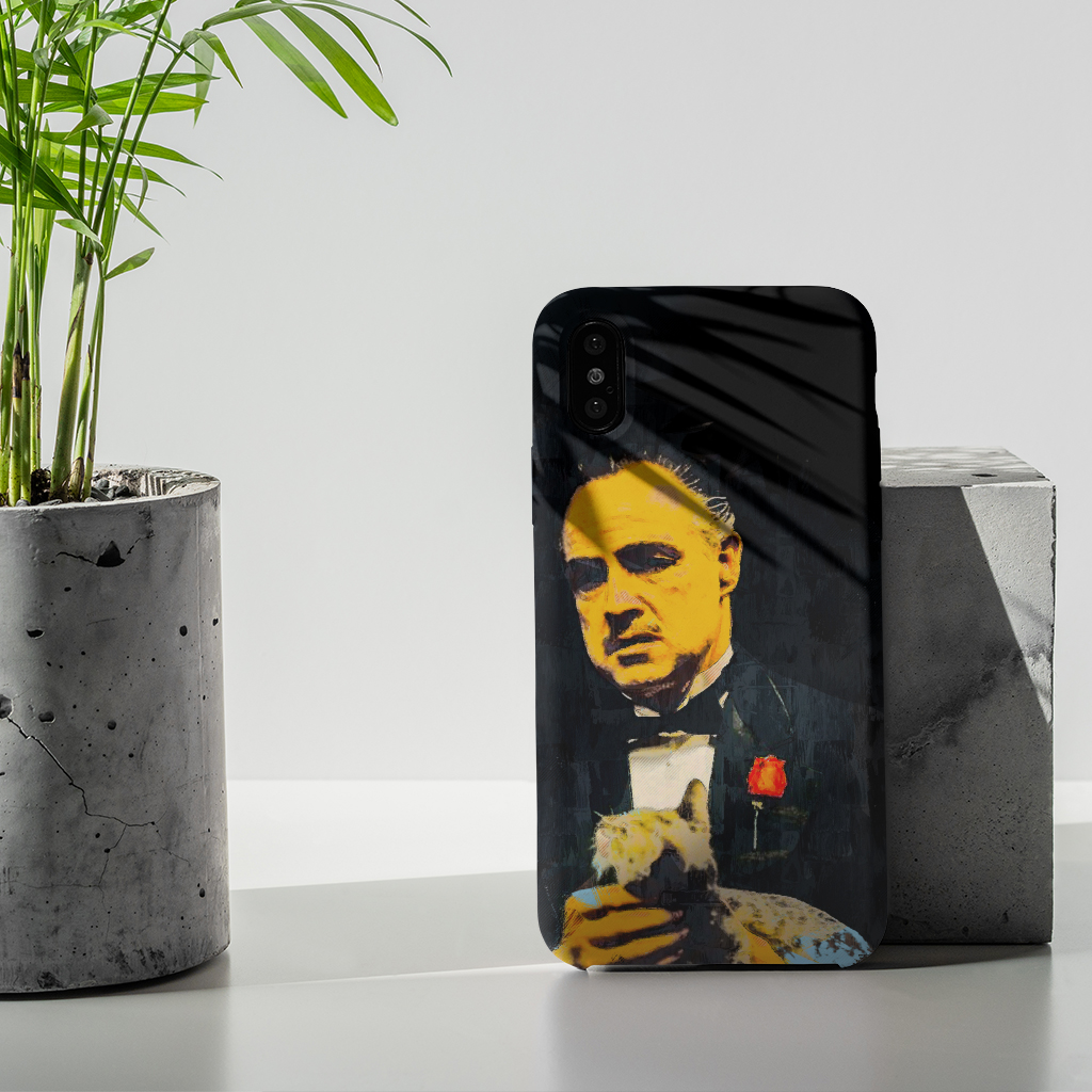 Godfather Painting Design iPhone X Case