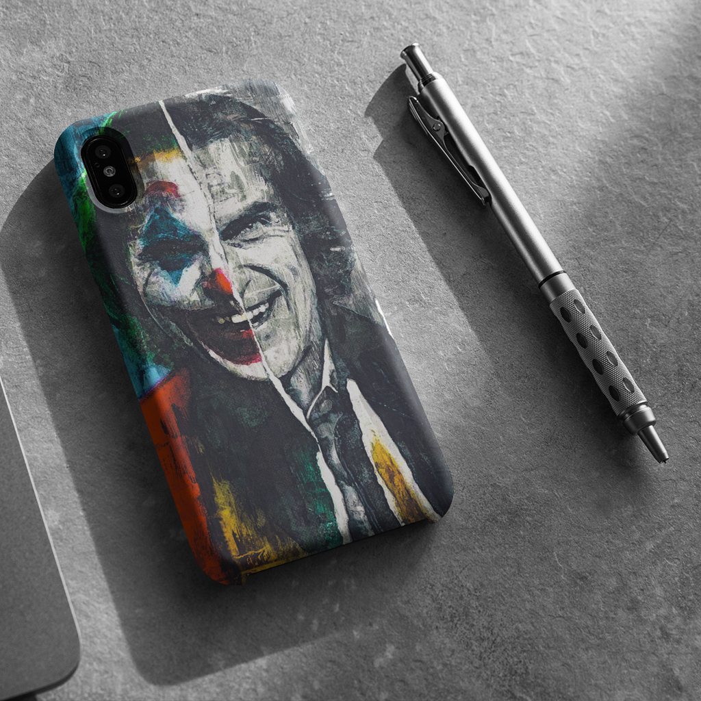 Joker Joaquin Phoenix Smile Face iPhone Case