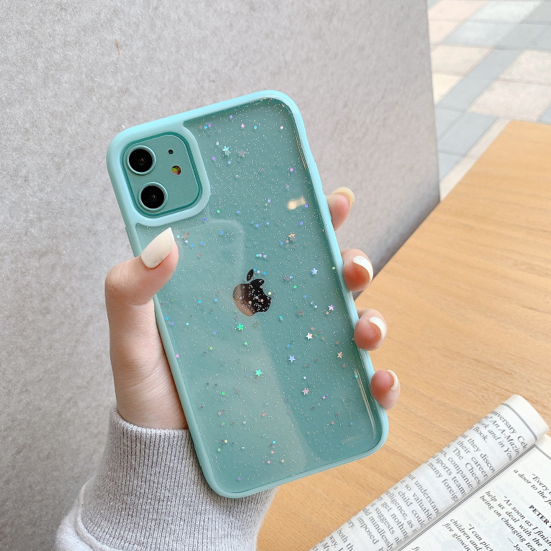 Pastel Blue Glitter Case - FinishifyStore