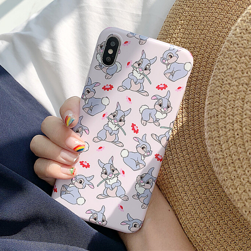 Purple Rabbit iPhone X Case - FinishifyStore