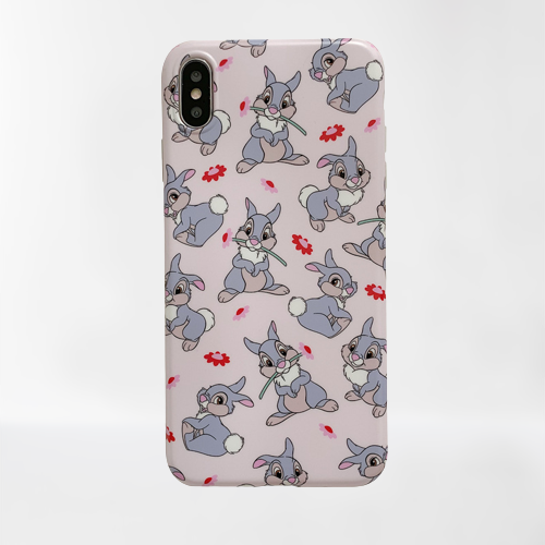 Purple Rabbit iPhone X Case - FinishifyStore