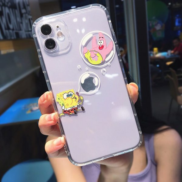 Bubble Spongebob & Patrick iPhone 12 Case - FinishifyStore